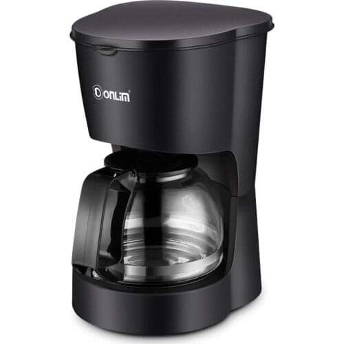 Coffee Machine Household Fully Automatic American Small Drip Teapot Make Tea Insulation A Dual-use Machine Anti-dry