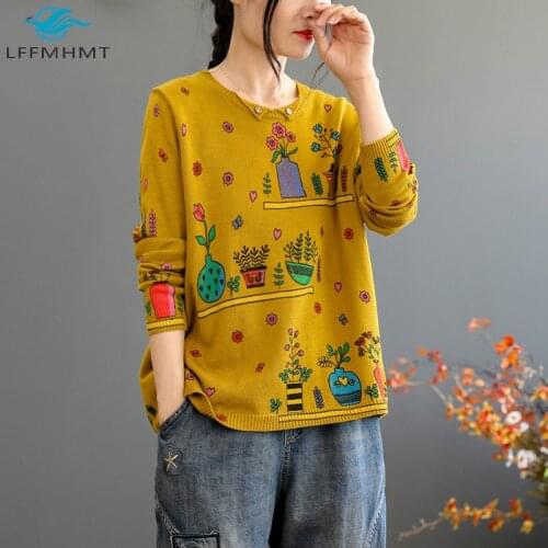 Женские вязаные пуловеры LFFMHMT China At AliExpress