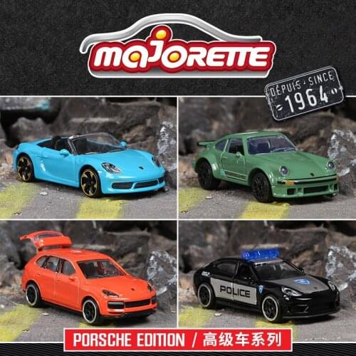 Model Porsche 718 Sports Car Police Car 934rsr GT Cayenne 1:64 Alloy Car Limousine Toy Collection Model