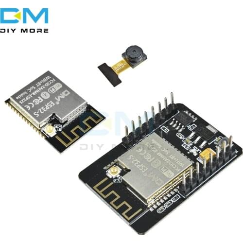 OV2640 ESP32-CAM Wireless WiFi Bluetooth Module Camera Development Board DC 5V ESP32 Dual-core 32-bit CPU 2MP TF card OV7670