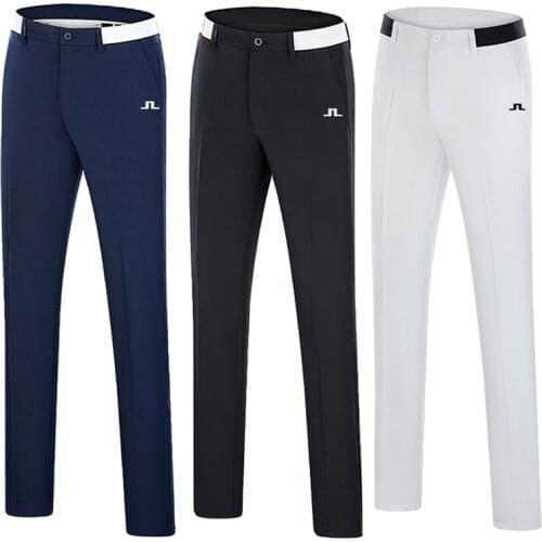Mens Golf Trousers Summer Sports Thin Breathable Pants Golf Apparel Dry Fit Short Pants for Men 골프웨어