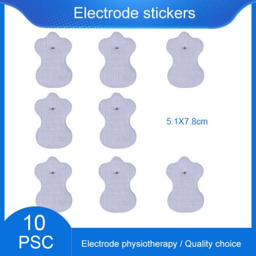 Non-woven Self Adhesive Sticker Electrode Pad Snap for Tens Therapy EMS Unit Electrical Muscle Stimulator Masajeador Electrico
