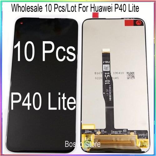 Wholesale 10 pcs/lot for Huawei P40 Lite LCD screen display with touch assembly Nova 6SE