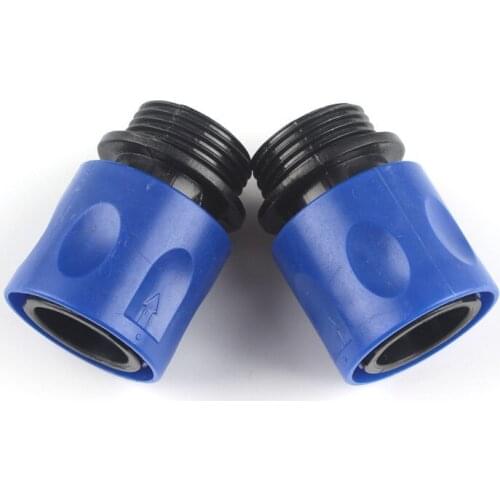 2pcs 3/4 Inch Thread Adapter Plastic Connector Garden Water Gun Wash Car Connector 3/4'' Water Faucet Joint Garden Accessories