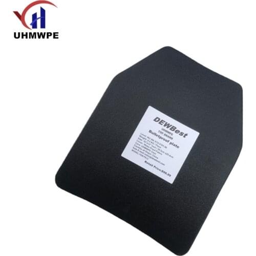 10*12 Inch NIJ Level IIIA PE Bulletproof Ballistic Plate Level 3A Stand Alone Ballistic Bulletproof Panel For Body Armor