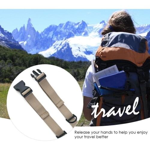 Adjustable Outdoor Backpack Shoulder Strap Fixed Belt Strap Non-slip Pull Belt Bag Chest Strap