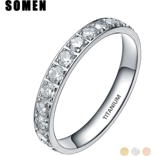 SOMEN TUNGSTEN Eternity Rings