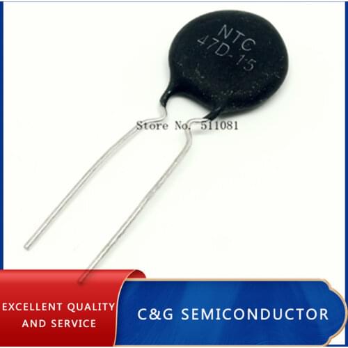 20PCS NTC thermistor NTC47D-15 47D-15 47 ohm Piece diameter