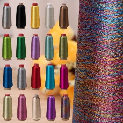 Cross-stitch Embroidery Sewing Thread/line/textile Metallic Yarn Woven Embroidery Line Drop Ship