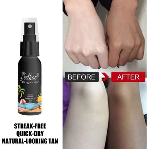 30ml Body Self Tanner Mitt Bronzed Body Solarium Cream For Day Tanning Sun Block Foundation Tanner Lotion Body Tanning Lotion