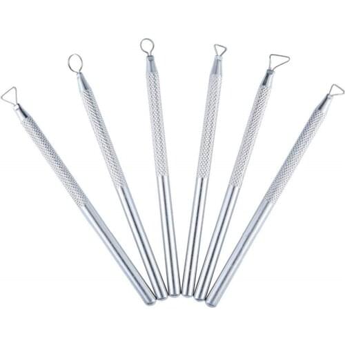 5pcs/set Ribbon tool pottery Polymer Clay Professional Aluminum Wire Ceramic Sculpting Carving Trimming Scraper tool