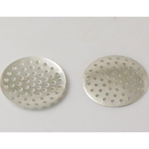 Beadsnice accessories stamping blank with netty stamping tags round tag for jewelry making brass tag connectors wholsale