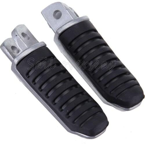 Aluminum Motorcycle Foot Peg Rear Passenger Pedal Front Footrest Footpeg For Suzuki GSX650F GSX 650F 2008-2012 GSX 1400 i B-King