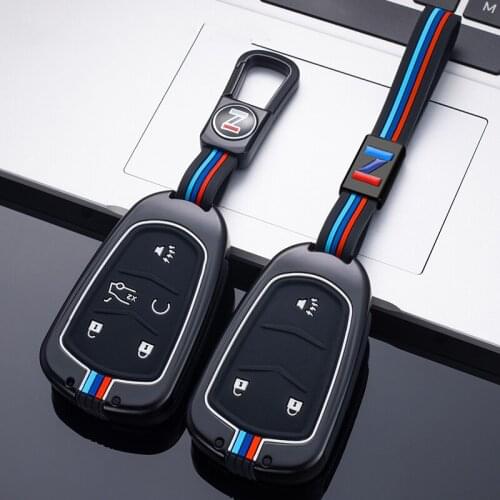 Car Genuine Key Case Holder Shell For Cadillac ESV Escalade CTS XTS SRX ATS XT6 2015 2016 2017 2018 CT5 XT5 XT6 Accessories Auto