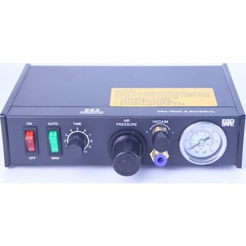 Free shipping 982 dispensing machine semi automatic quick drying glue dripping machine atx-ii silicone paste glue machine