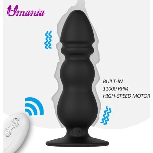 Wireless Remote Anal Vibrator Sex Toys for Women Anal Beads Vibrator Gay Toys Silicone Butt Plug Adult Products Anal toys