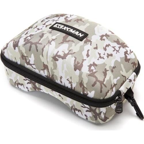 XCMAN Ski Goggle Case, Rigid EVA Ski Goggle Case with Buckle Hook and Air Vent - Carrying Snow Eyewear of All Shapes and Sizes