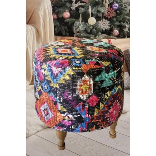 Wood Lathe Foot Plump Puff coffee tables table basse furniture living room table