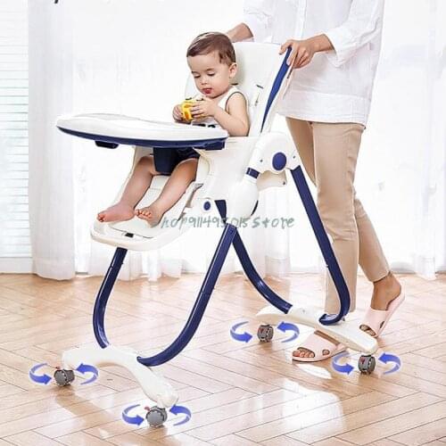 Baby Dining Chair Multifunctional Dining Table Baby Chair Household Foldable Child Eating Seat