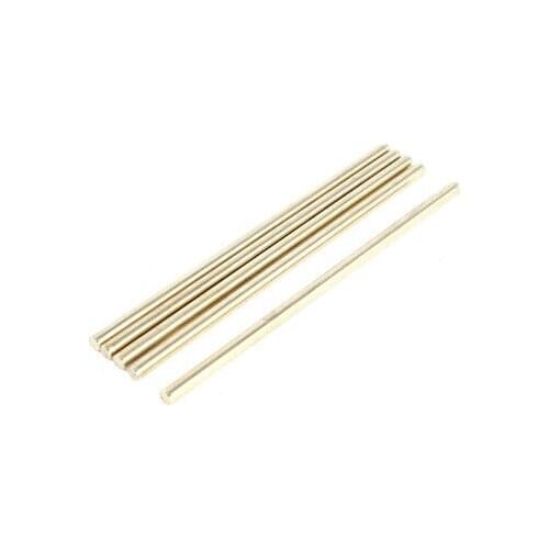 Car Model Toy DIY Brass Rod Axles Drill Rod Bar 3mm x 80mm