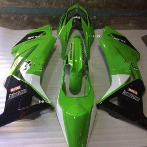 Nn-Green & black for Kawasaki Ninja EX250 2008 - 2014 parts 250r ZX 250 08--14 13 14 kit Motorcycle Accessories