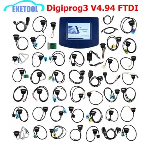 EU Stock Digiprog V4.94 OBD2 Mileage Correction Multi-Language Universal Multi-Cars Digiprog 3 Digiprog3 Correction Tool