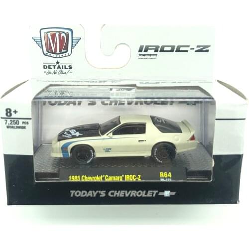 M2 1:64 Machines 1985 Chevrolet Camaro IROC-Z Collection Metal Die-cast Simulation Model Cars Toys
