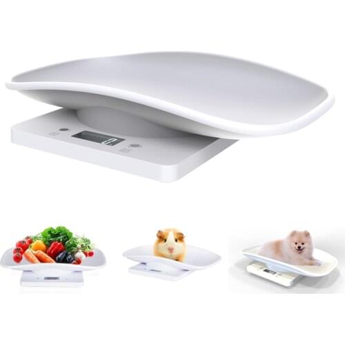 Mini Digital Kitchen Scale HD LCD Electronic Scales Multifunction Multi-unit Weight Measure Tool Small Pet Scale For Dog Cat Pet