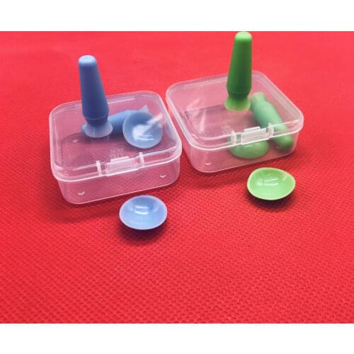 New 4 PCS/set Ophthalmic Eye Instrument Tool soft silicone Ophthalmic Surgical Embedding eyelid protector Cover with the Sucker