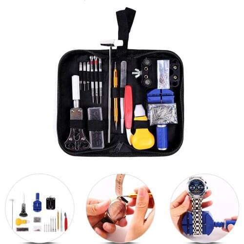 New Watch Repair Tool Kits Watchmaker Back Case Opener Remover Spring Pin Bar Watch Accessories 470pcs/set