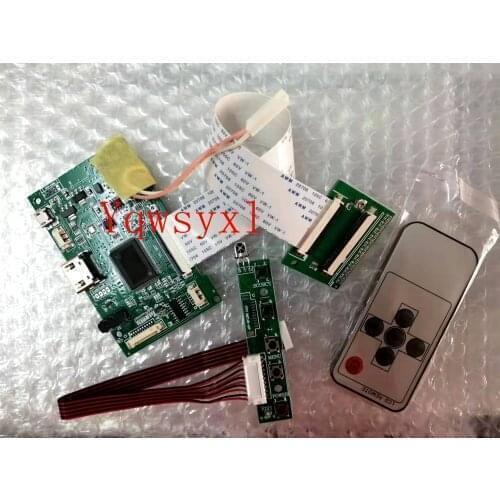 Yqwsyxl LCD TTL Controller Board HDMI for CLAA070MA0ACW CLAA070MA21BW 800*600 Micro USB 60 Pins LCD Screen Controller