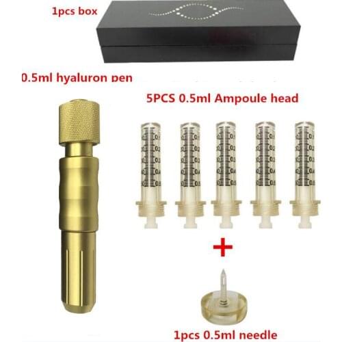Rotary pressurization Hyaluronic Acid Pen Atomizer Hyaluronic Injection Gun Wrinkle Removal Anti aging Lifting Lip High Pressure