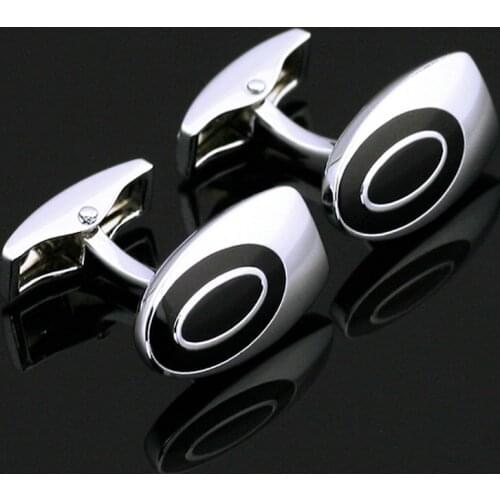 Barry.Wang Retailed Formal Brushed Cufflinks Mens Suit Shirt 3 Styles CuffLinks High Quality Mens Cuff Link with Gift Box