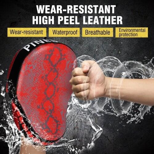 High Quality PU Foam Boxer Target Pads Boxing Gloves Focus Mitts for Muay Thai Kick Boxing MMA Training Thai Boxing Hand Target