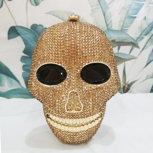 High Quality Crystal Rhinestone Evening Clutch Bags Designer Women’s Diamond Shoulder Handbags Lady Phone Bag Small Party Purse