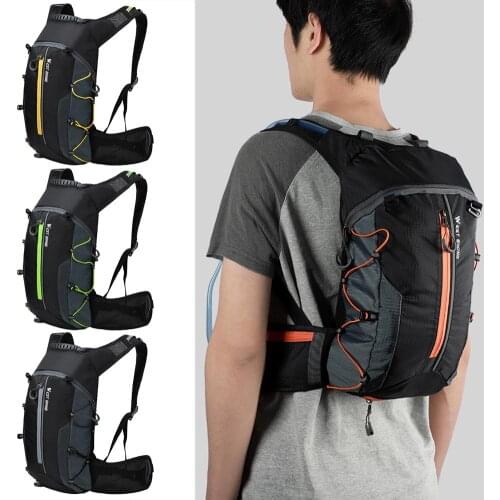 WEST BIKING Cycling Backpack Hiking Waterproof Bag Mountain Rucksacks Reflective Outdoor Sport Climbing Camping Knapsack Hiker