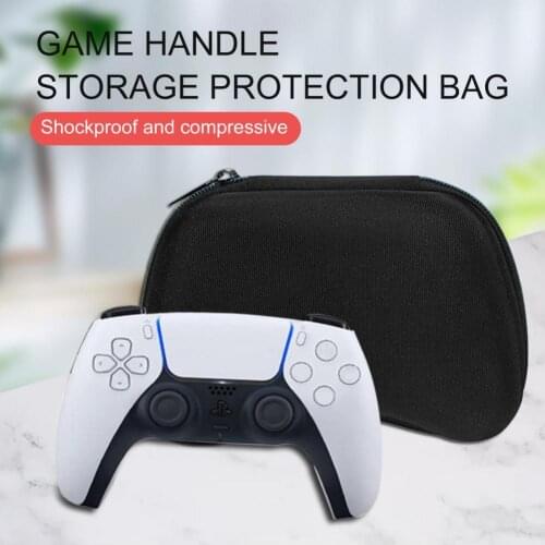 EVA Hard Carrying Case For Dualsense Dualshock-Shockproof Travel Protective Storage Bag For PS5 PS4 Controller Accessories