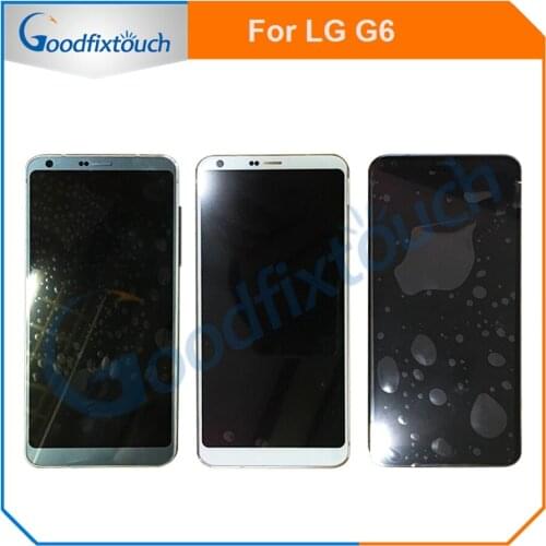 For LG G6 H870DS H870 H871 H872 H873 LS993 LCD Screen Touch Screen Panel Digitizer Assembly With Frame Replacement Parts