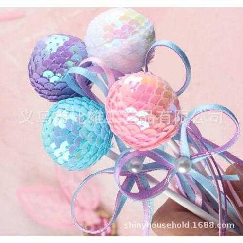 1pc Colorful Bowknot Lollipops Ball Cake Toppers Cupcake Dessert Happy Birthday Kids Cake Decorations Event Party Supplies