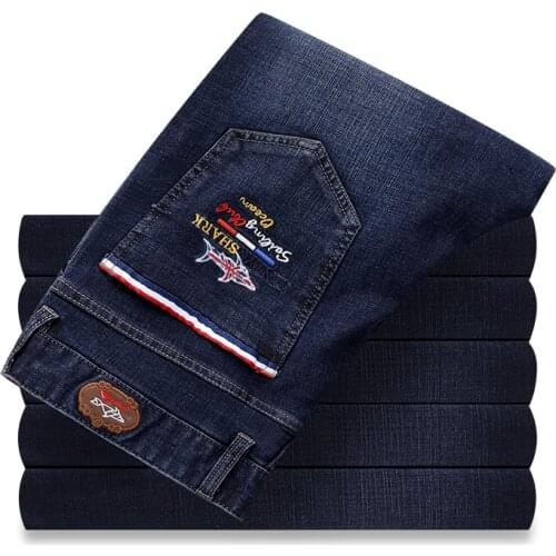 2019 New Arrival Top quality Mens Jeans Fashion Jeans Kenty Shark Men jeans Trousers Jeans Men 977