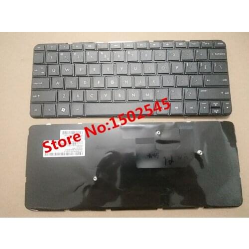 Free Shipping Brand New Original Laptop Keyboard For HP MINI 110-3000 110-4000 USI US Keyboard 653855-B31 658517-B31 With Frame