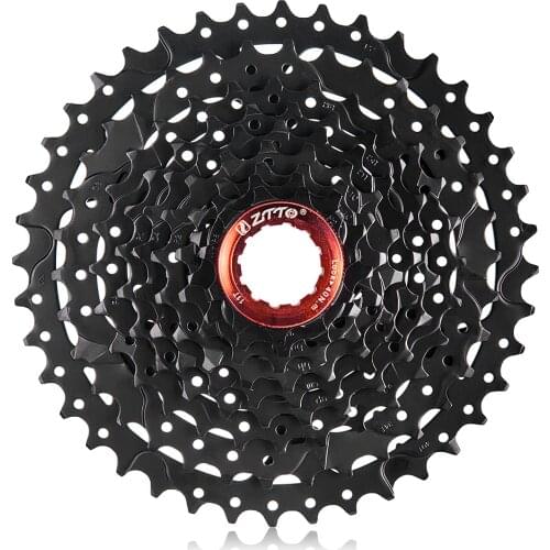 MTB 9 Speed 11-40T Cassette Mountain Bike Wide Ratio Black Freewheel 9s Sprockets Compatible With for Shimano M430 M4000 M590