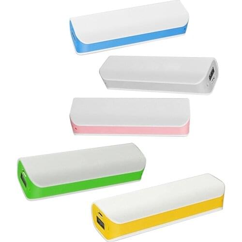 Free Welding USB Ports Power Bank Kit DIY Power Bank Shell Powered By 2600mAh 18650 Battery (Not Include)