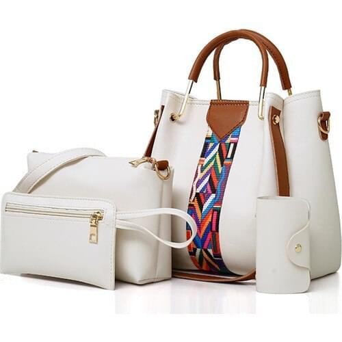 Leather bag Leather wallet set tode shoulder strap premium quality Fast delivery