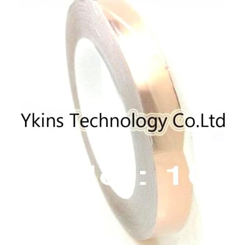 Free Shipping 20mm x 30M x 0.06mm Copper Foil Single Conductive COPPER FOIL TAPE