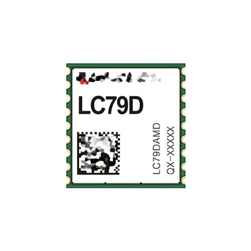 LC79DAMD GNSS module LC79D Ultra-Small Multi-GNSS GPS L1 L2 Galileo and QZSS GLONASS and BeiDou UART and I2C interfaces