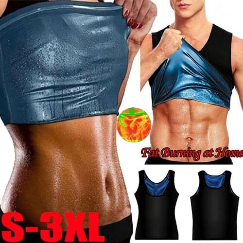 Men Sweat Sauna Vest Wrap Abdomen Slimming Body Shaper Shapewear Waist Trainer Tank Tops Corset Gym Workout Shirt Underwear