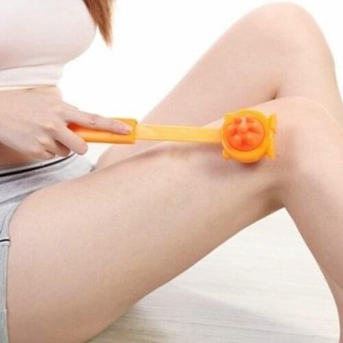 Portable Massage Hammer Plastic Back Massage Sticks Point Shoulder Massager Back Knock Hammer Full Body Reduce Painful