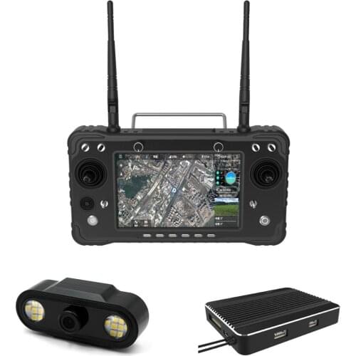 CUAV H16 Video Transmission and Data Telemetry HD 10km Remote Controller HDMI For RC pixhawk Flight Controller