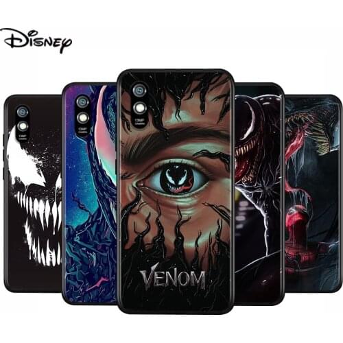 Silicone Cover Villain Marvel Venom For Xiaomi Redmi 9 9T 9C 8 7 6 Pro 9AT 9A 8A 7A 6A S2 5 5A 4X GO Phone Case
